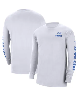 Men's Nike White Ucla Bruins Heritage Max 90 Long Sleeve T-shirt