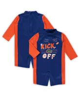 Infant Unisex Royal and Orange Florida Gators Wave Runner Wetsuit