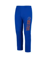 Men's Colosseum Royal Boise State Broncos Fleece Pants