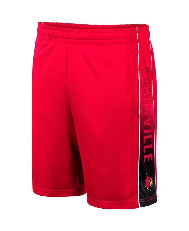 Colosseum Men's Red Louisville Cardinals Thunder Slub Shorts