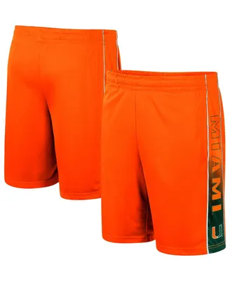 Men's Colosseum Orange Miami Hurricanes Lazarus Shorts