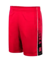 Men's Colosseum Scarlet Nebraska Huskers Lazarus Shorts