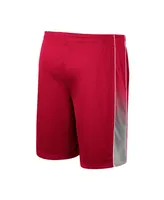 Men's Colosseum Crimson Washington State Cougars Lazarus Shorts