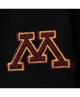 Women's ZooZatz Black Minnesota Golden Gophers Fleece Leggings