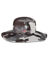 Men's New Era Camo Cleveland Browns 2022 Nfl Training Camp Official Historic Logo Panama Bucket Hat