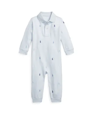 Polo Ralph Lauren Baby Boys Pony Soft Coverall