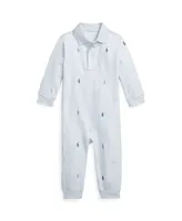 Polo Ralph Lauren Baby Boys Pony Soft Coverall