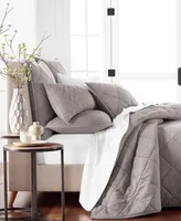 Hotel Collection Dobby Diamond 3-Pc. Coverlet Set, Full/Queen, Exclusively at Macy's