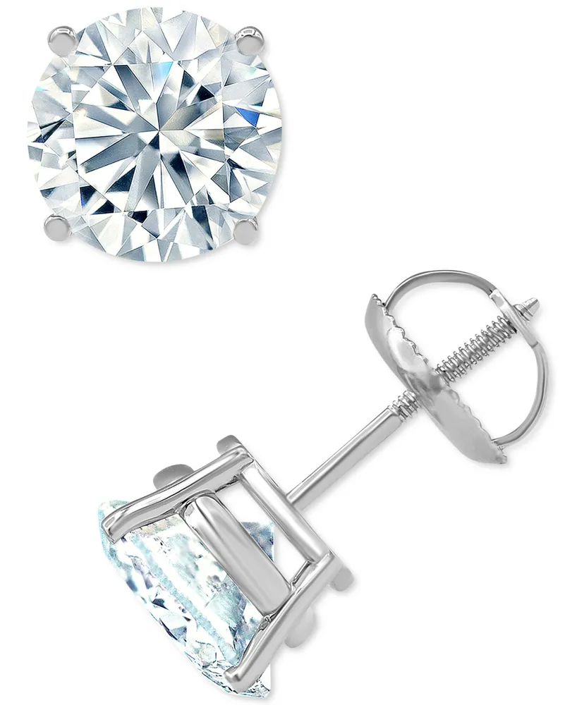 Diamond Earrings (3 ct. t.w.) in 14k White Gold