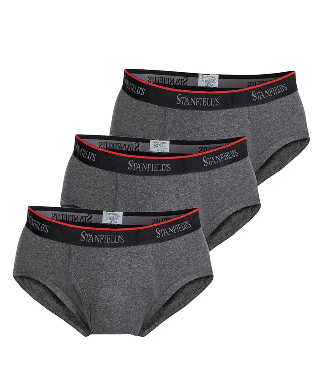 Stanfield's Men's 2 Pack Premium Cotton Knit Boxer Underwear 