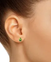 Peridot Pear Stud Earrings (1 ct. t.w.) 14k Gold