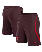 Big Boys Nike Red Liverpool Club Strike Performance Shorts