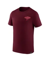 Men's Nike Burgundy Liverpool Team Voice T-shirt