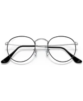 Ray-Ban RB3447V Round Metal Unisex Eyeglasses