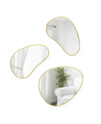 DNUUmbra Hubba Pebble Mirrors, Set of 3