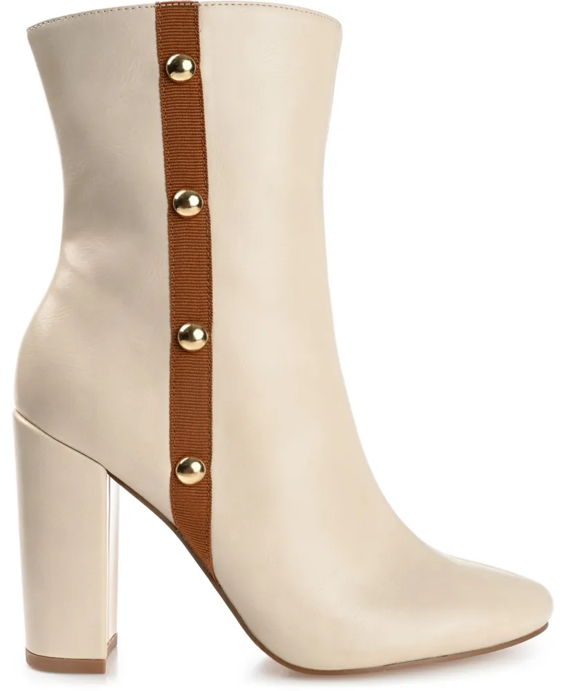 Journee Collection Women's Gaibriel Block Heel Dress Booties