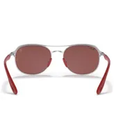 Ray-Ban RB3685M Scuderia Ferrari Collection 58 Unisex Polarized Sunglasses