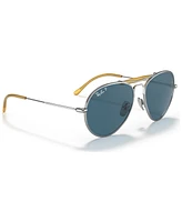 Ray-Ban Unisex Titanium Polarized Sunglasses, RB8063