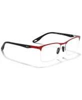 Ray-Ban Scuderia Ferrari RX8416M Men's Square Eyeglasses