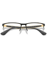 Ray-Ban RX6335 Unisex Rectangle Eyeglasses