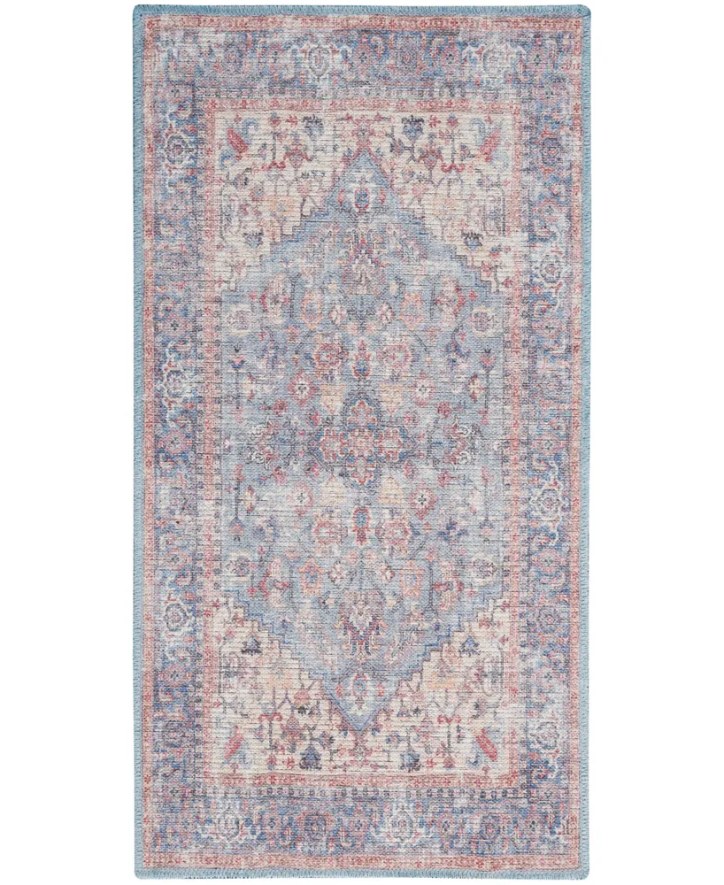 Nicole Curtis Series 1 SR104 Machine-Washable 2' x 3'9" Area Rug