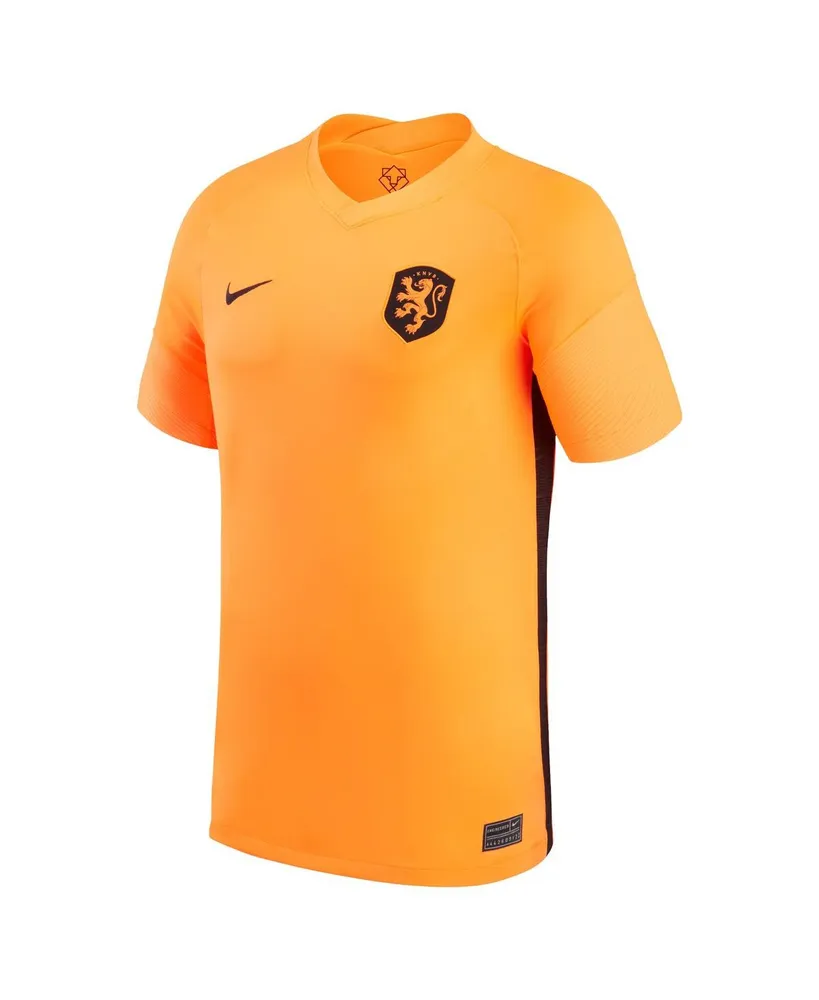 Men's Nike Orange Netherlands Women's National Team 2022/23 Home Replica Blank Jersey