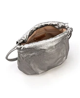The Sak Lorelie Small Drawstring Leather Crossbody