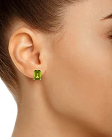 Peridot (3-3/8 ct. t.w.) Stud Earrings in 14K Yellow Gold or 14K White Gold