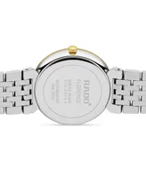 Rado Florence Men's Black Stainless Steel Bracelet Watch 38mm