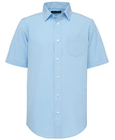 Nautica Big Boys Husky Short Sleeve Performance Woven Shirt