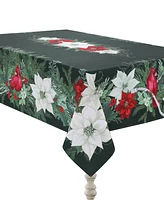 Laural Home Christmas Elegance Tablecloth, 70" x 84"