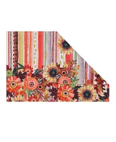 Laural Home Harvest Snippets Set of 4 Placemats, 13" x 19"