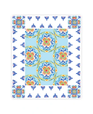 Laural Home Talavera Tablecloth, 70" x 84"