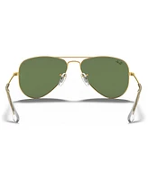 Ray-Ban Jr. Kids Sunglasses, RJ9506S Aviator (ages 4-6) 