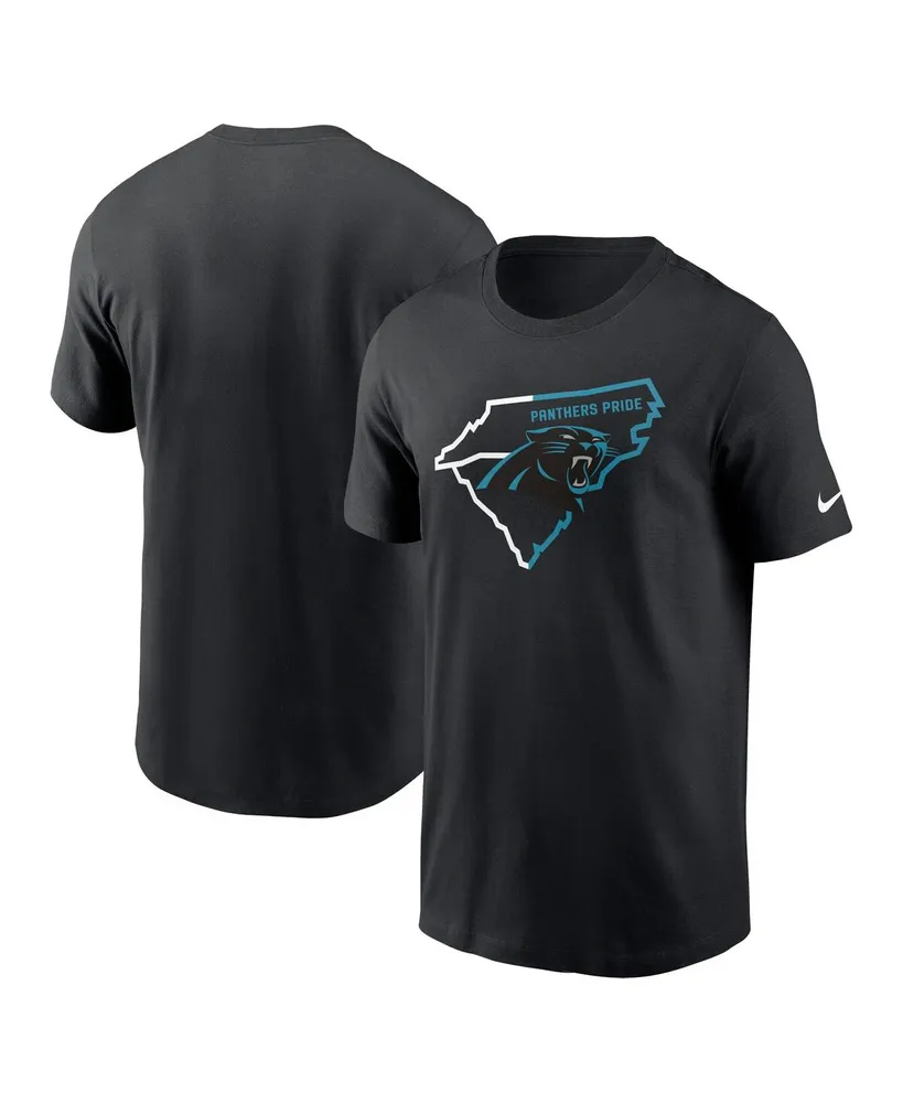Men's Nike Black Carolina Panthers Essential Panthers Pride T-shirt