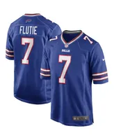 Men's Nike Doug Flutie Royal Buffalo Bills Game Retired Player Jersey