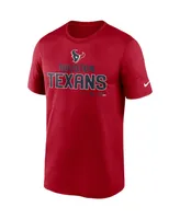 Men's Nike Red Houston Texans Legend Community Performance T-shirt