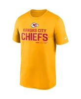 Men's Nike Gold Kansas City Chiefs Legend Community Performance T-shirt