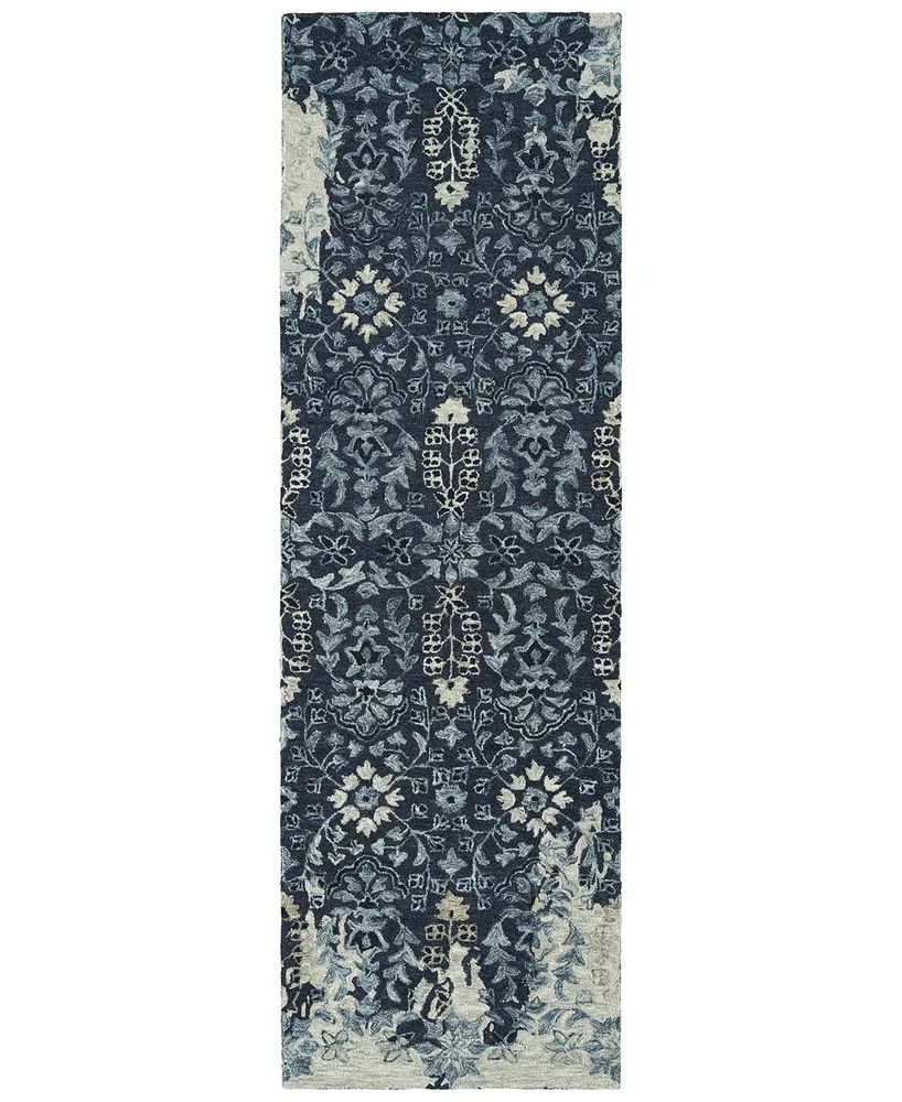 Kaleen Elijah ELI98 2'6" x 8' Runner Area Rug