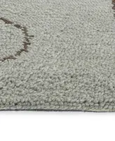 Kaleen Micha MCA95 5' x 7'9" Area Rug - Silver