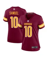 Women's Nike Curtis Samuel Burgundy Washington Commanders Game Jersey