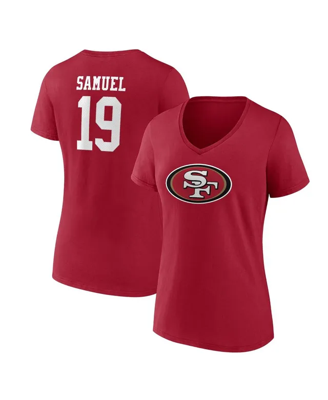 Nick Bosa San Francisco 49ers Fanatics Branded Women's Player Icon Name &  Number V-Neck T-Shirt - Scarlet