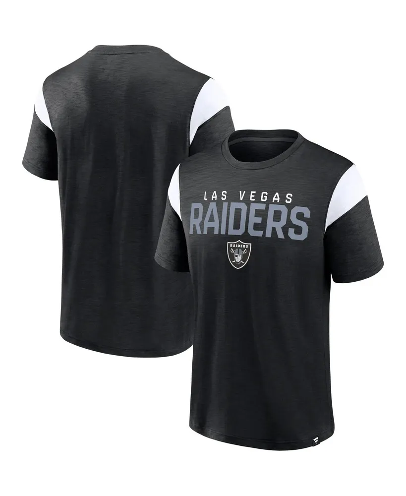 Fanatics Branded Black Las Vegas Raiders Chrome Dimension T-shirt for Men