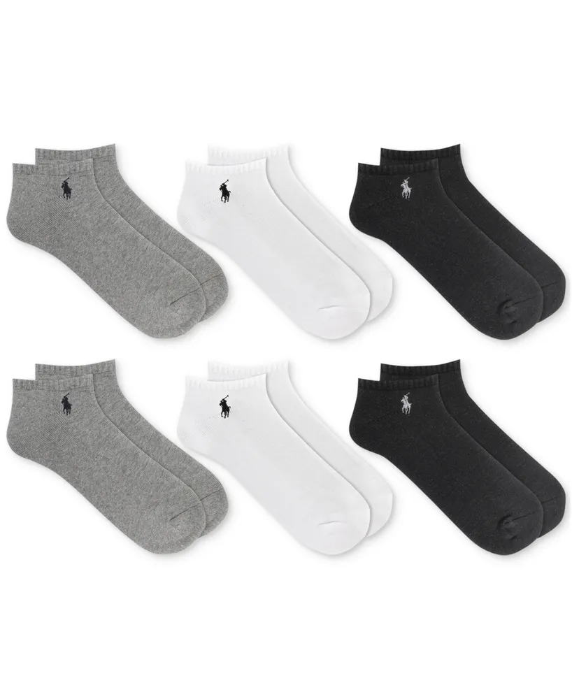 Polo Ralph Lauren Men's 6-Pk. Performance Sport Low Cut Socks