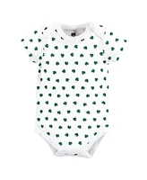 Hudson Baby Boys Cotton Bodysuits, Fossil Expert, 18-24 Months