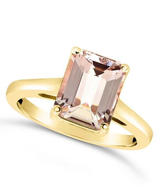 Macy's Morganite (3 ct. t.w.) Ring 14K Gold