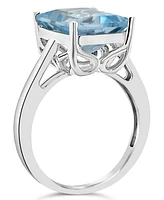 Macy's Topaz (4-1/4 ct. t.w.) Ring 14K White Gold