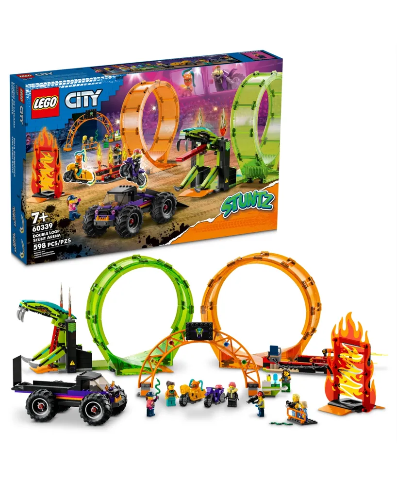 LEGO® City Dunk Stunt Ramp Challenge 144 Piece Building Kit (60359)