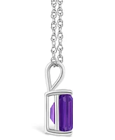 Amethyst (3-1/7 ct. t.w.) Pendant Necklace 14K Yellow Gold or White