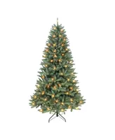 Puleo 7.5FT Pre-Lit Monterey Spruce Tree